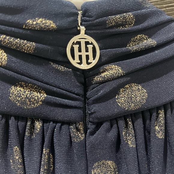 ‼️ Tommy Hilfiger Glitter-Dot Mock-Neck Dress - Size 4 - Picture 4 of 5